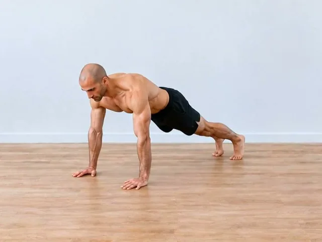 Burpee sin flexión