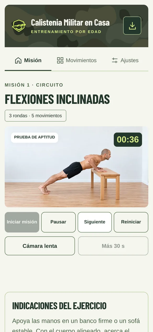 Prueba de aptitud y evolución
